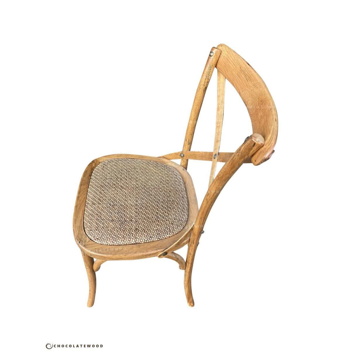 MELROSE DINING CHAIR IN SOLID OAK - MyChocolateWood