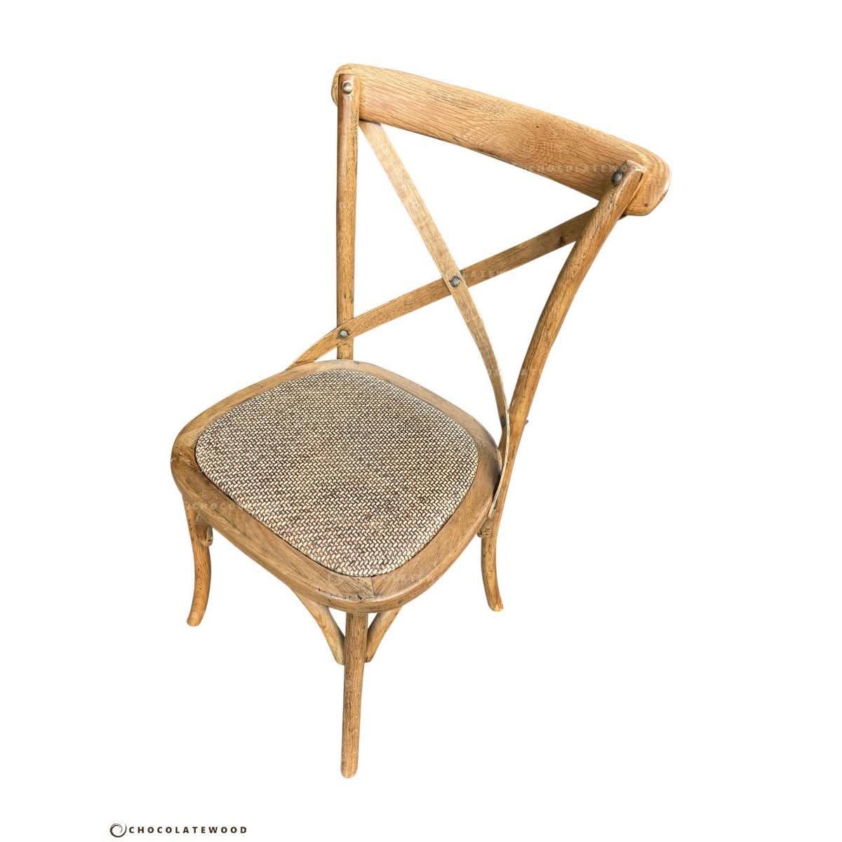 MELROSE DINING CHAIR IN SOLID OAK - MyChocolateWood