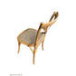 Melrose Solid Oak Dining Chair in Natural - Chocolate Wood