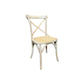 MELROSE ELM WOOD DINING CHAIR RAW FINISH - MyChocolateWood