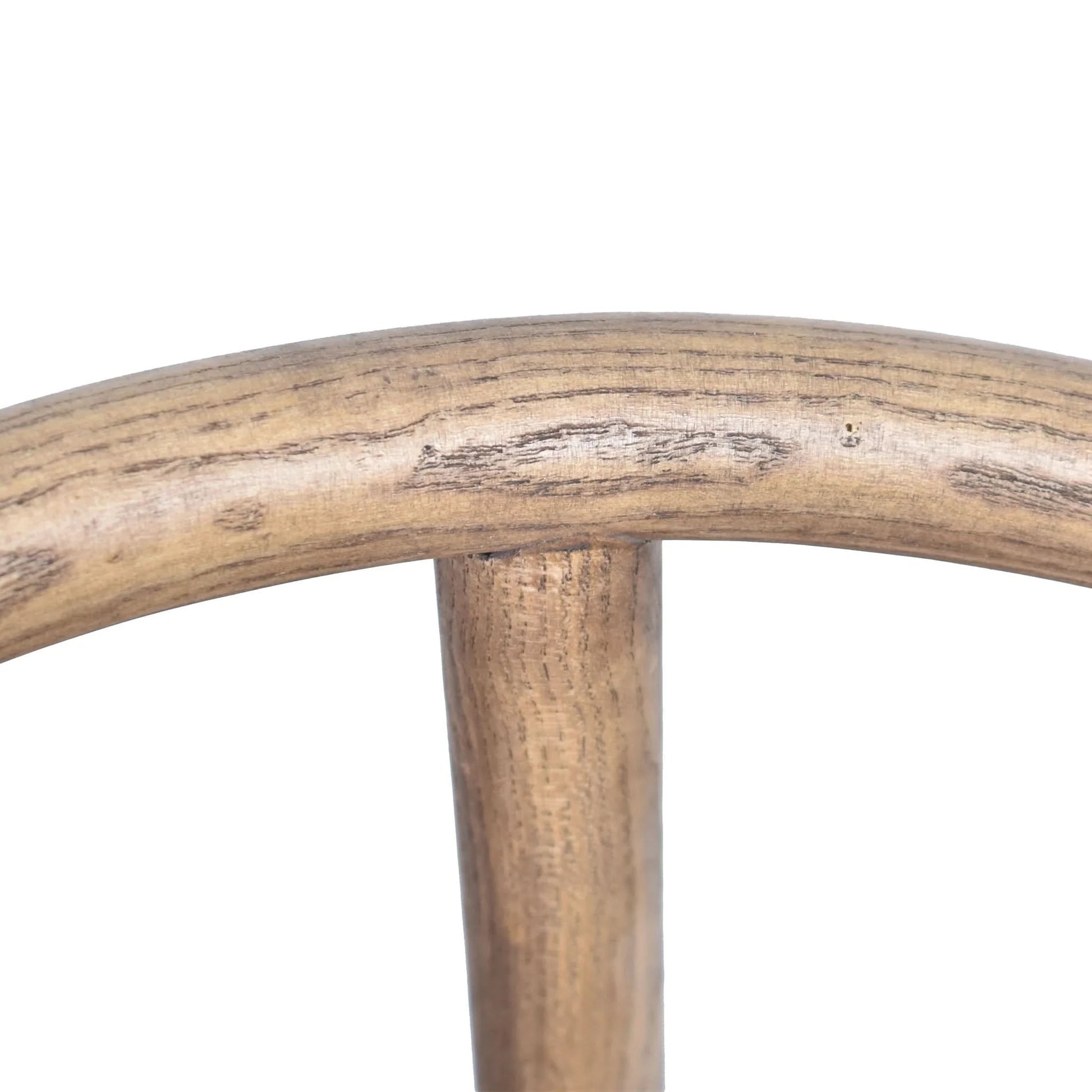MERSEY SOLID OAK DINING CHAIR W/RATTAN SEAT NATURAL - MyChocolateWood