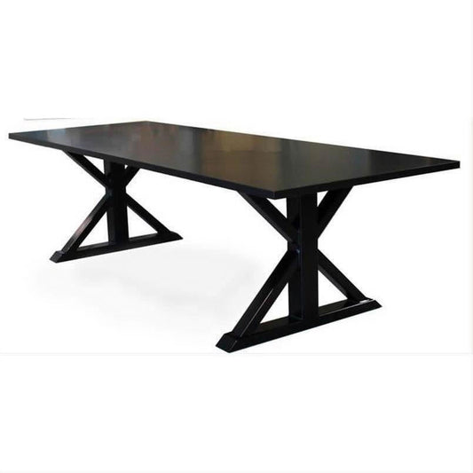 MIRAN DINING TABLE IN SOLID TASSIE OAK AUSTRALIAN CUSTOM MADE 240CM