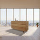 MIRANDA 5 PIECE QUEEN BEDROOM SUITE IN TASSIE OAK CLEAR LACQUER - MyChocolateWood