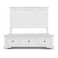 Miribelle King Bed, Dresser, Mirror & 2 Bedside Tables Package - Chocolate Wood