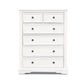 MIRIBELLE ACACIA WOOD KING SIZE BED + TALLBOY + 2 X BEDSIDE TABLES PACKAGE DEAL - MyChocolateWood