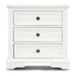 Miribelle King Bed, Tallboy & 2 Bedside Tables Package - Chocolate Wood