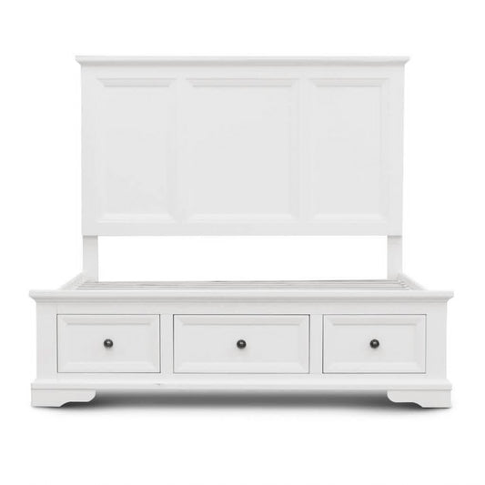 MIRIBELLE ACACIA WOOD QUEEN SIZE BED + TALLBOY + 2 X BEDSIDE TABLES PACKAGE DEAL - MyChocolateWood