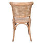 MITCHELL SOLID OAK TIMBER DINING CHAIR NATURAL - MyChocolateWood