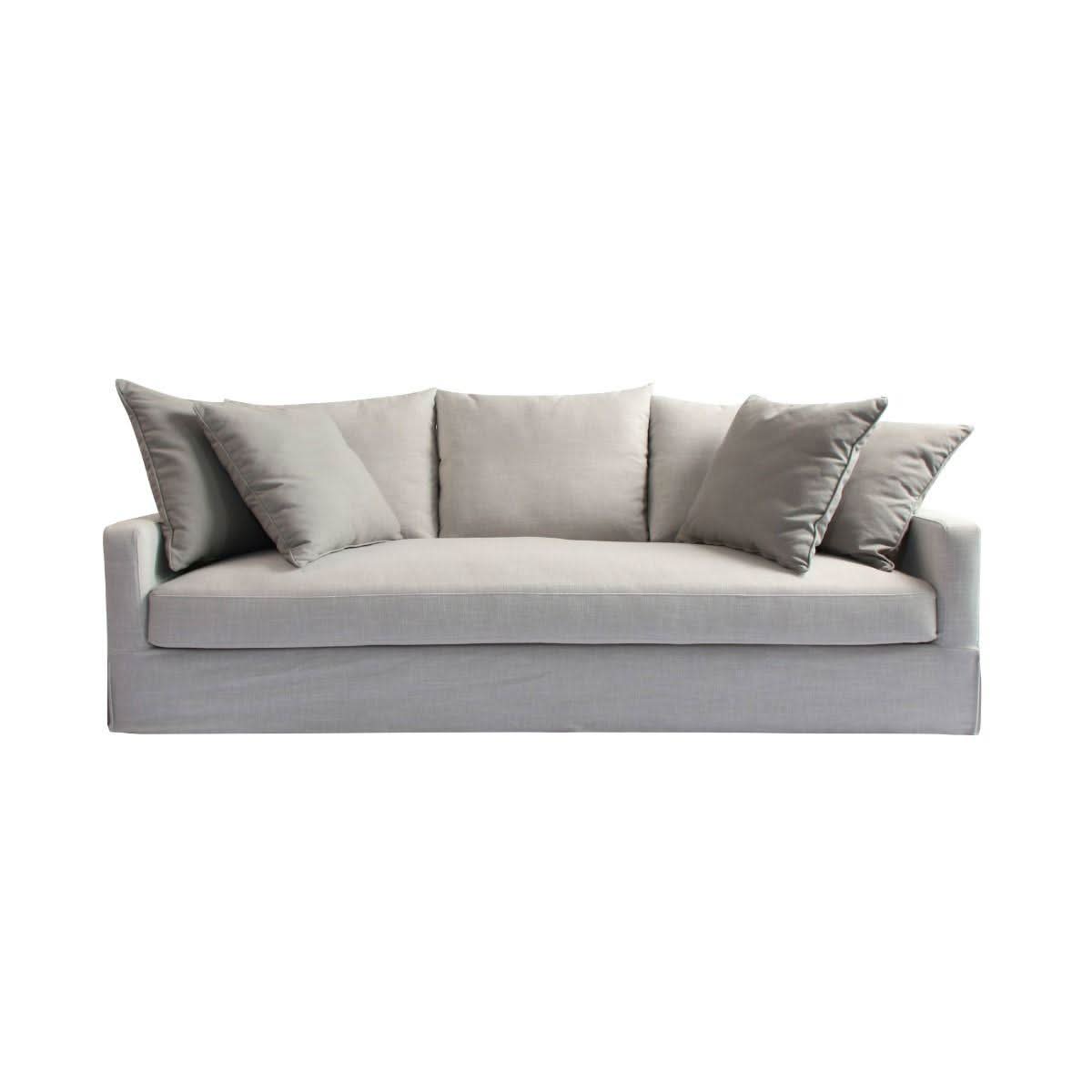 MOANA 3-SEATER HAMPTON STYLE SOFA IN BARLEY - MyChocolateWood