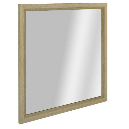 MOLLET SOLID ACACIA TIMBER MIRROR BRUSHED SMOKE