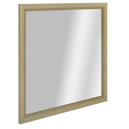 MOLLET SOLID ACACIA TIMBER MIRROR BRUSHED SMOKE - MyChocolateWood