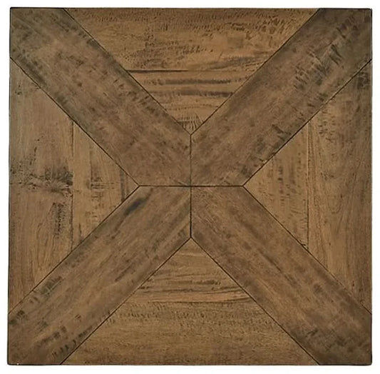 Monastery Bosquet Table Top 700mm Square - Chocolate Wood
