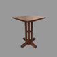 Monastery Table Top 700mm Square in Brown - Chocolate Wood