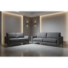 MORNAY FABRIC 2-SEATER & 3-SEATER SOFA SET ANTHRACITE COLOUR