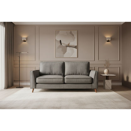 MORNAY FABRIC 2-SEATER SOFA ANTHRACITE COLOUR