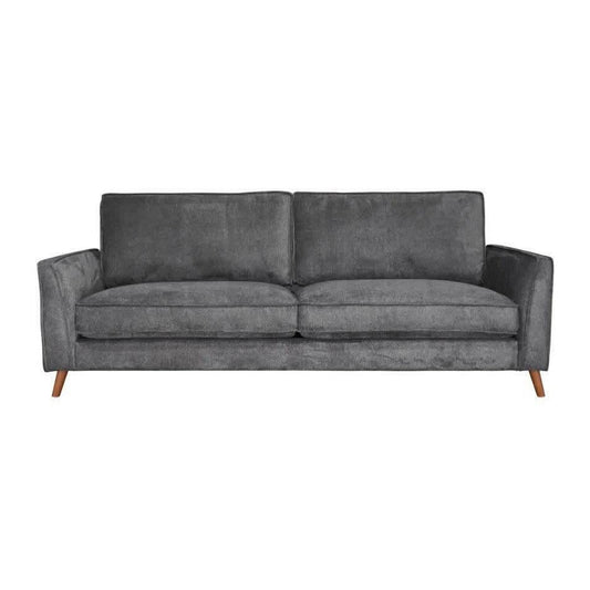 MORNAY FABRIC 3-SEATER SOFA ANTHRACITE COLOUR
