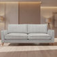 MORNAY FABRIC 3-SEATER SOFA GLACIER COLOUR - MyChocolateWood