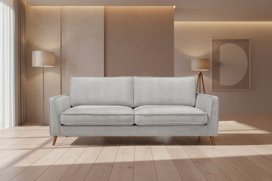 MORNAY FABRIC 3-SEATER SOFA GLACIER COLOUR - MyChocolateWood