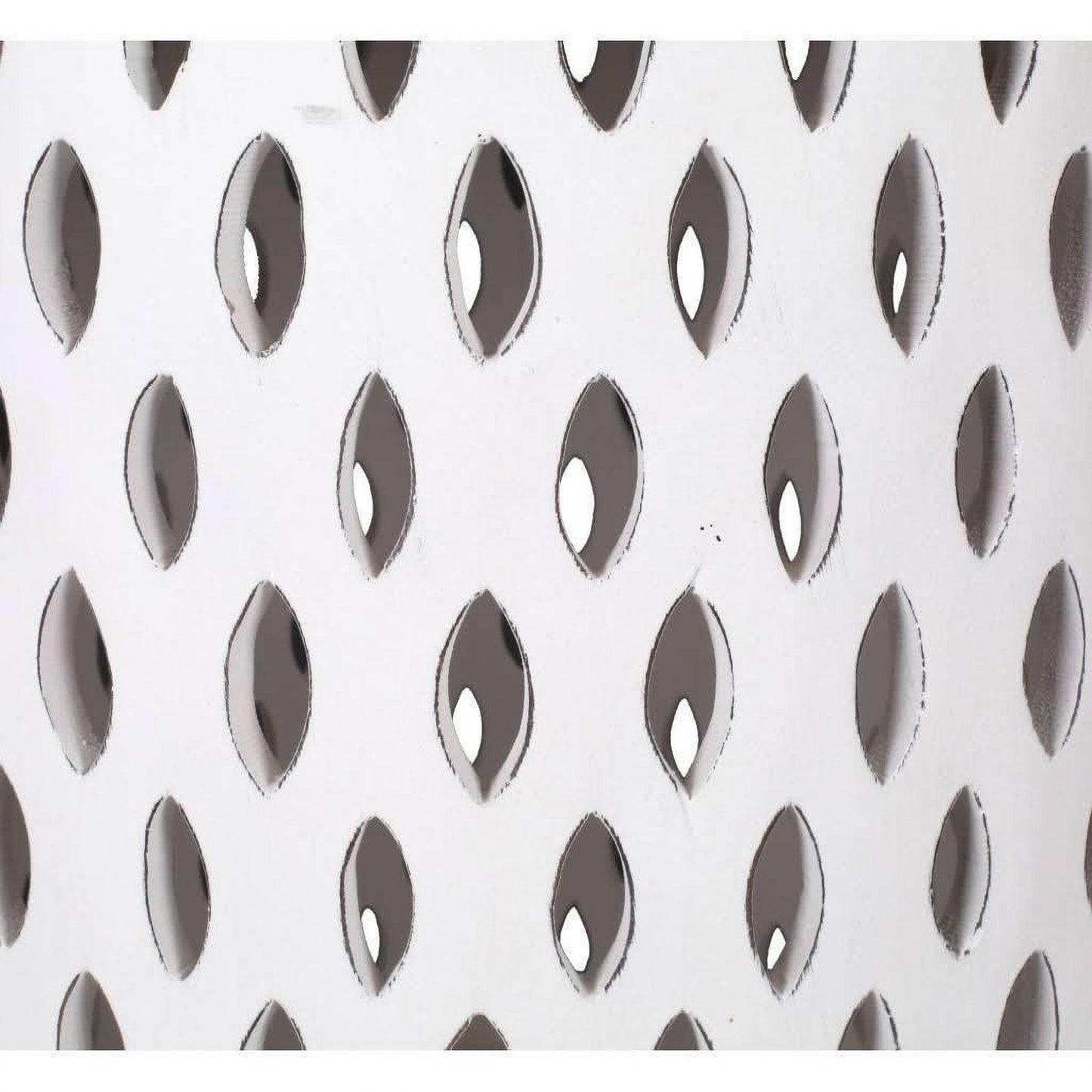 MOSAIC ROUND SIDE TABLE 50X50X50CM-WHITE