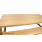 MOSMAN TASSIE OAK DINING TABLE + 2 BENCHES - AUSTRALIAN CUSTOM MADE - MyChocolateWood