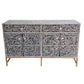 MOTHER OF PEARL ENCHANTING VINE 2 DRAWER 4 DOOR BUFFET/SIDEBOARD - MyChocolateWood