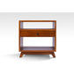 MOUS NIGHTSTAND/LAMP TABLE/BEDSIDE TABLE IN HONEY - MyChocolateWood