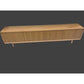 MUNGEE BLACKBUTT TV/ENTERTAINMENT UNIT 4 DOORS - FLOOR STOCK CLEARANCE - MyChocolateWood