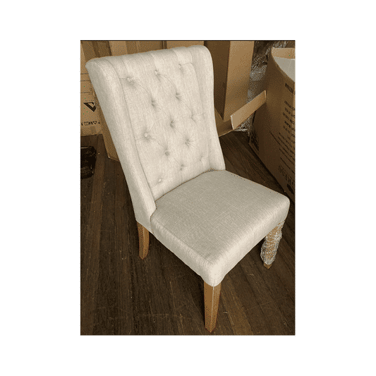 MUSKAT FRENCH PROVINCIAL/HAMPTON DINING CHAIR IN FLAXEEN - MyChocolateWood