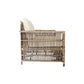 NAPOLI HAMPTONS STYLE 3-SEATER RATTAN SOFA IN ANTIQUE HONEY - MyChocolateWood