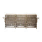 NAPOLI HAMPTONS STYLE 3-SEATER RATTAN SOFA IN ANTIQUE HONEY - MyChocolateWood