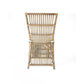 NAPOLI HAMPTONS STYLE RATTAN DINING CHAIR IN ANTIQUE HONEY - MyChocolateWood