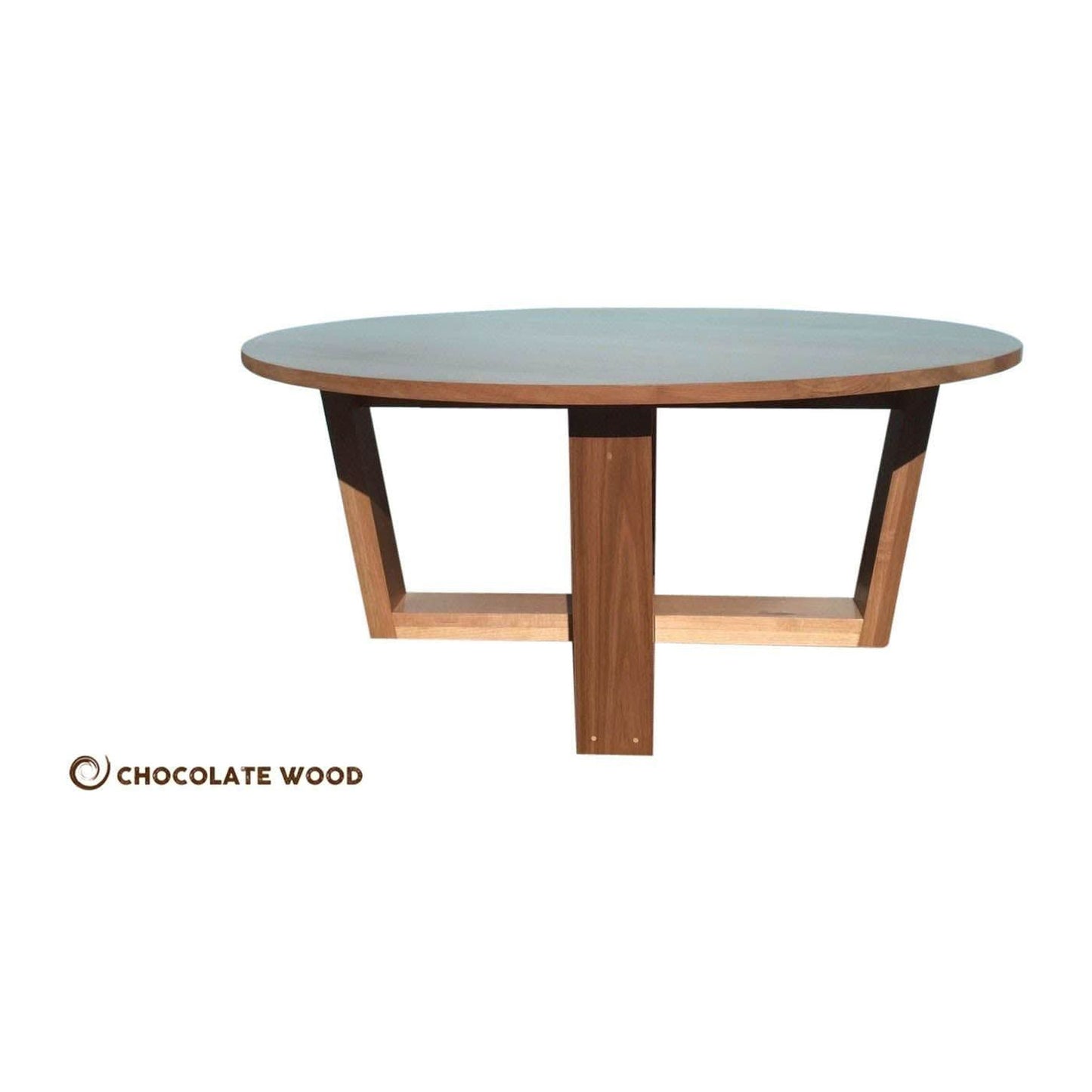 NARRABEN ROUND DINING TABLE IN SOLID TASSIE OAK 180CM CUSTOM MADE