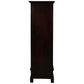 NARROW TASMANIA 1 DRAWER BOOKCASE IN CHOCOLATE FINISH - MyChocolateWood