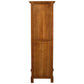 Tasmania Solid Mahogany Narrow 1 Drawer Bookcase in Light Pecan - Chocolate Wood