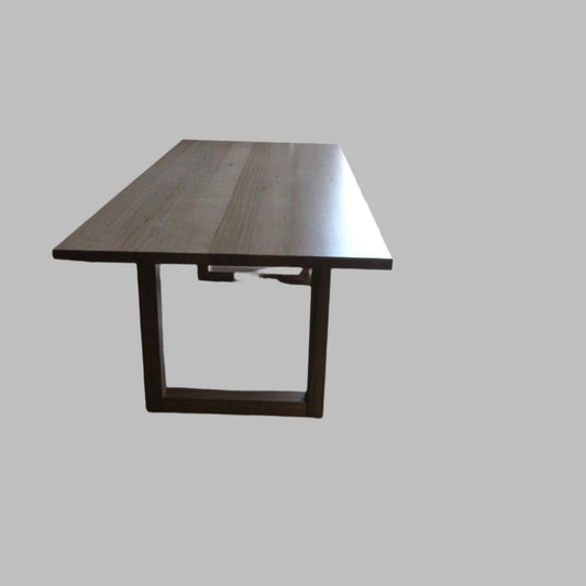 NELL 8 SEATER DINING TABLE - SOLID TASSIE OAK HARDWOOD TIMBER - LOCALLY MADE
