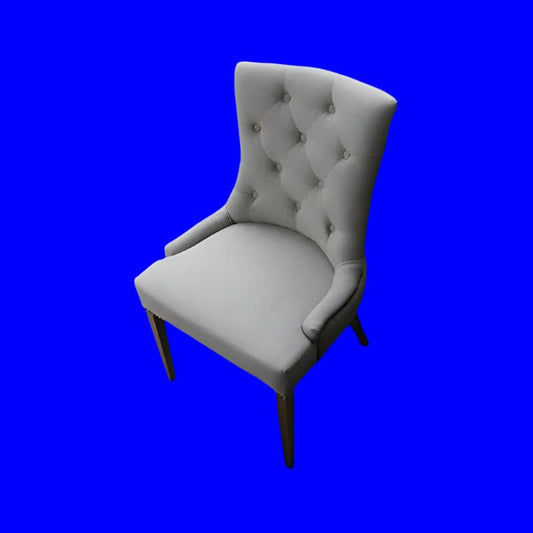 NEW DELI ARMCHAIR IN FLAXEEN WITH OAK LEG - MyChocolateWood