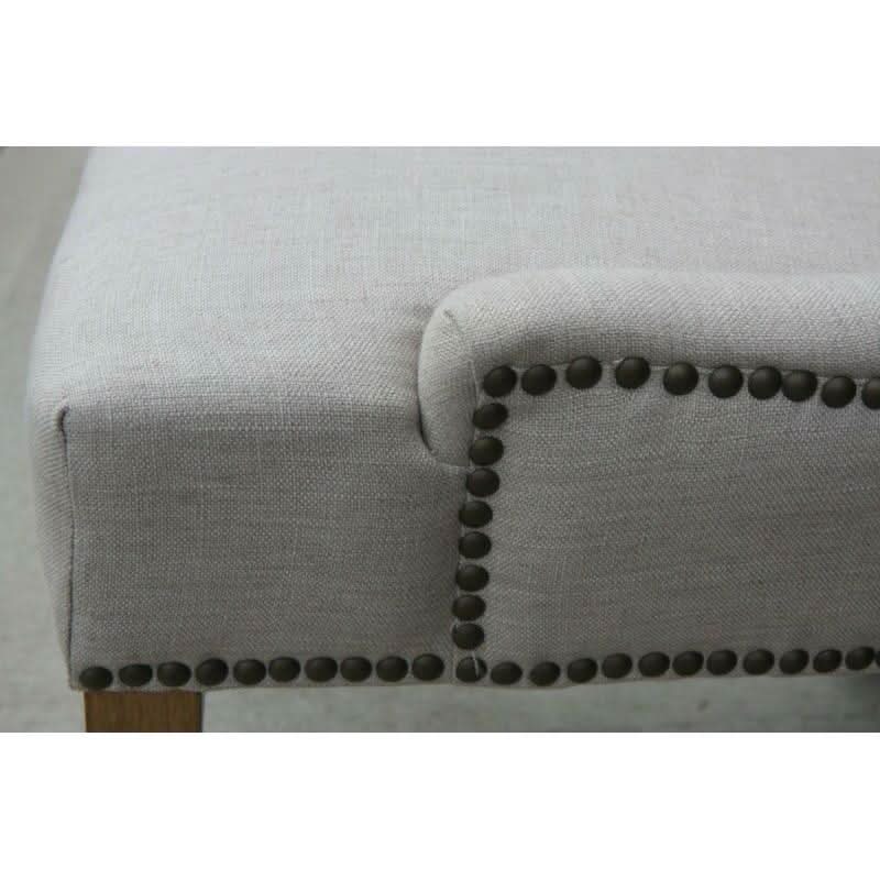 NEW DELI ARMCHAIR IN FLAXEEN WITH OAK LEG - MyChocolateWood