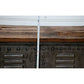 NEWTON VINTAGE IRON LOCKER SIDEBOARD BUFFET/RECLAIMED RAILWAY SLEEPER WOOD - MyChocolateWood