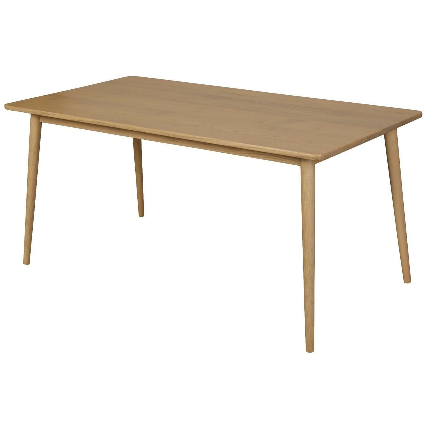Nobu Solid Indonesian Oak Dining Table 160cm - Chocolate Wood