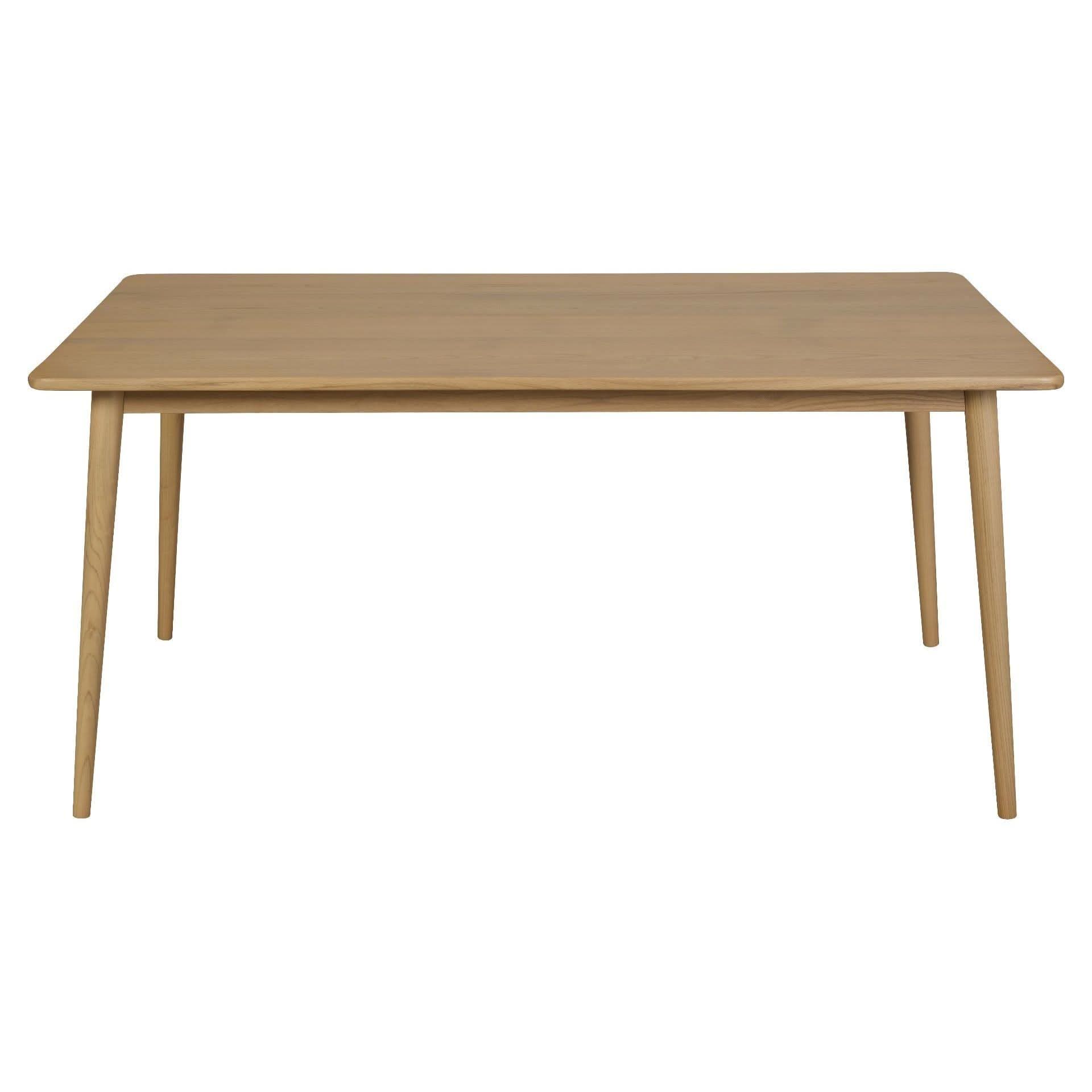 NOBU WHITE CEDAR TIMBER SQUARE DINING TABLE 160CM - MyChocolateWood