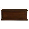 NORA LARGE SOLID MAHOGANY TIMBER BLANKET BOX IN MAHOGANY