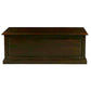 NORA MEDIUM SOLID MAHOGANY TIMBER BLANKET BOX IN CHOCOLATE - MyChocolateWood
