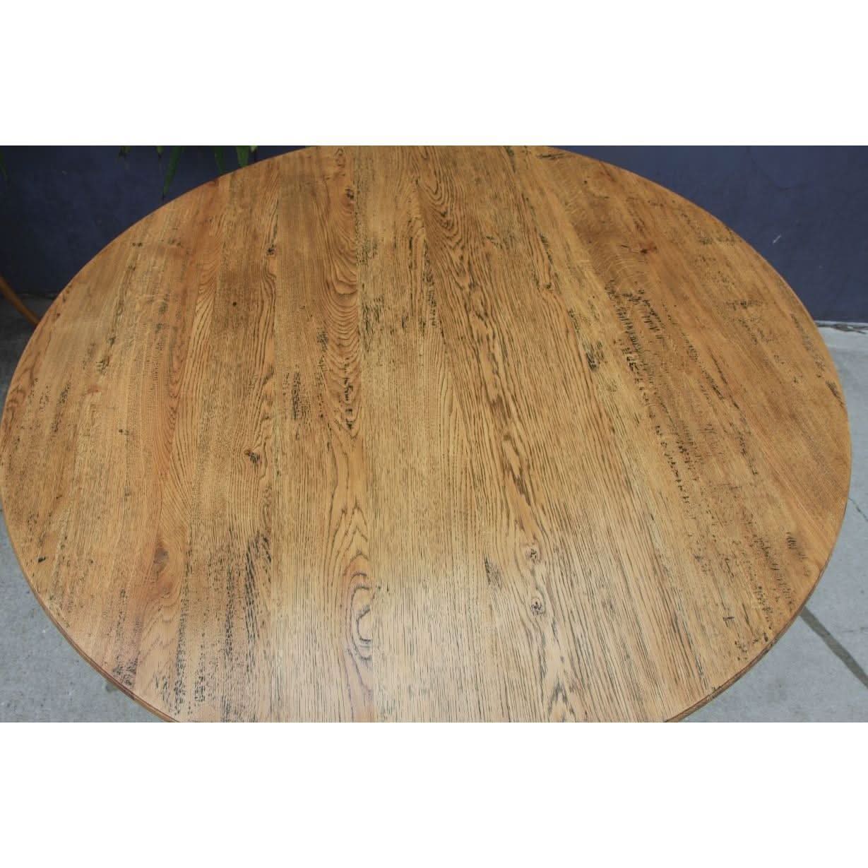 NORDIC ROUND DINING TABLE 100CM + 4 MELROSE DINING CHAIRS BLACK 5PCS - MyChocolateWood