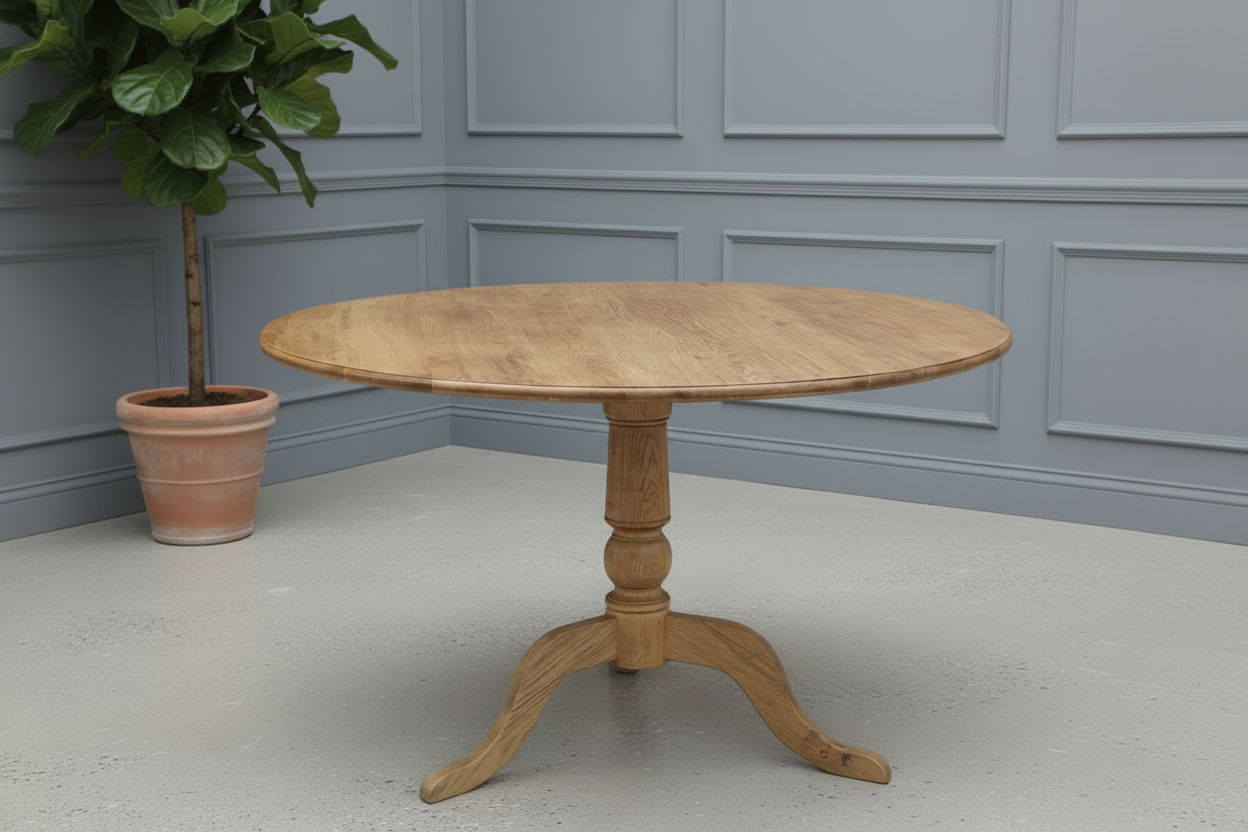 NORDIC ROUND DINING TABLE 100CM + 4 MELROSE DINING CHAIRS BLACK 5PCS - MyChocolateWood