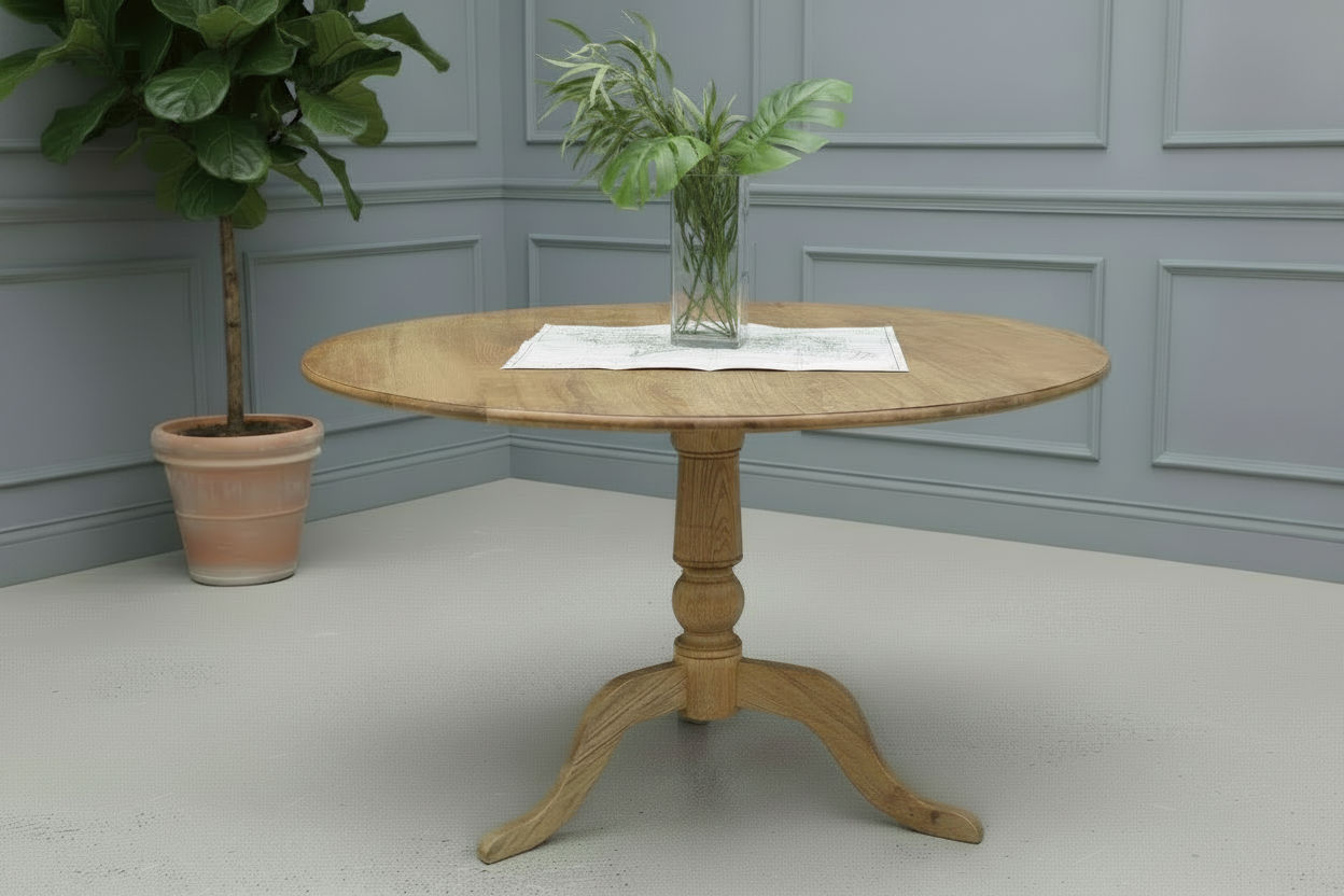 NORDIC ROUND DINING TABLE 100CM + 4 MELROSE DINING CHAIRS BLACK 5PCS - MyChocolateWood