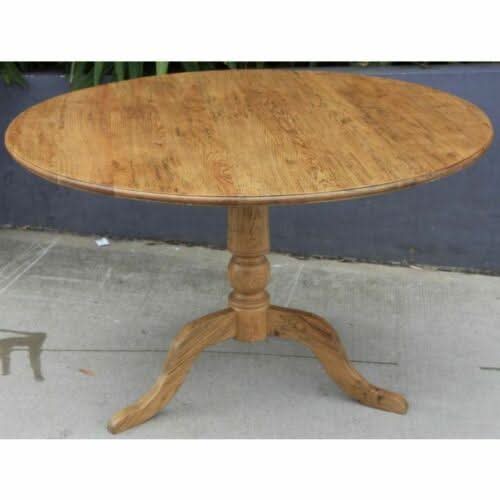 NORDIC ROUND DINING TABLE 100CM + 4 MELROSE DINING CHAIRS NATURAL 5PCS - MyChocolateWood