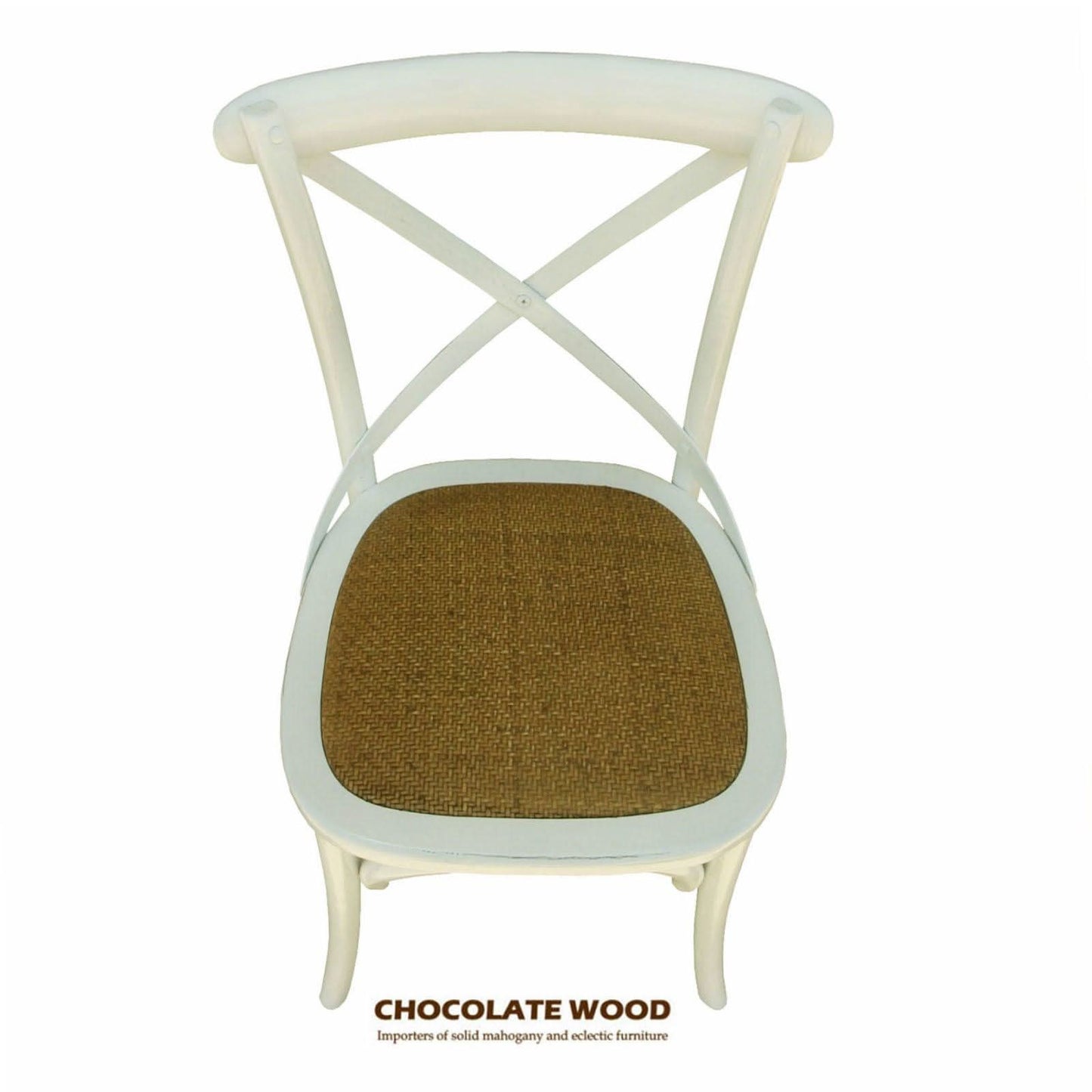 NORDIC ROUND DINING TABLE 100CM + 4 MELROSE DINING CHAIRS WHITE 5PCS - MyChocolateWood