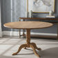 NORDIC ROUND DINING TABLE 100CM + 4 MELROSE DINING CHAIRS WHITE 5PCS - MyChocolateWood