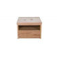 NOREEN LAMP TABLESIDE TABLE WITH 1 DRAWER - MyChocolateWood