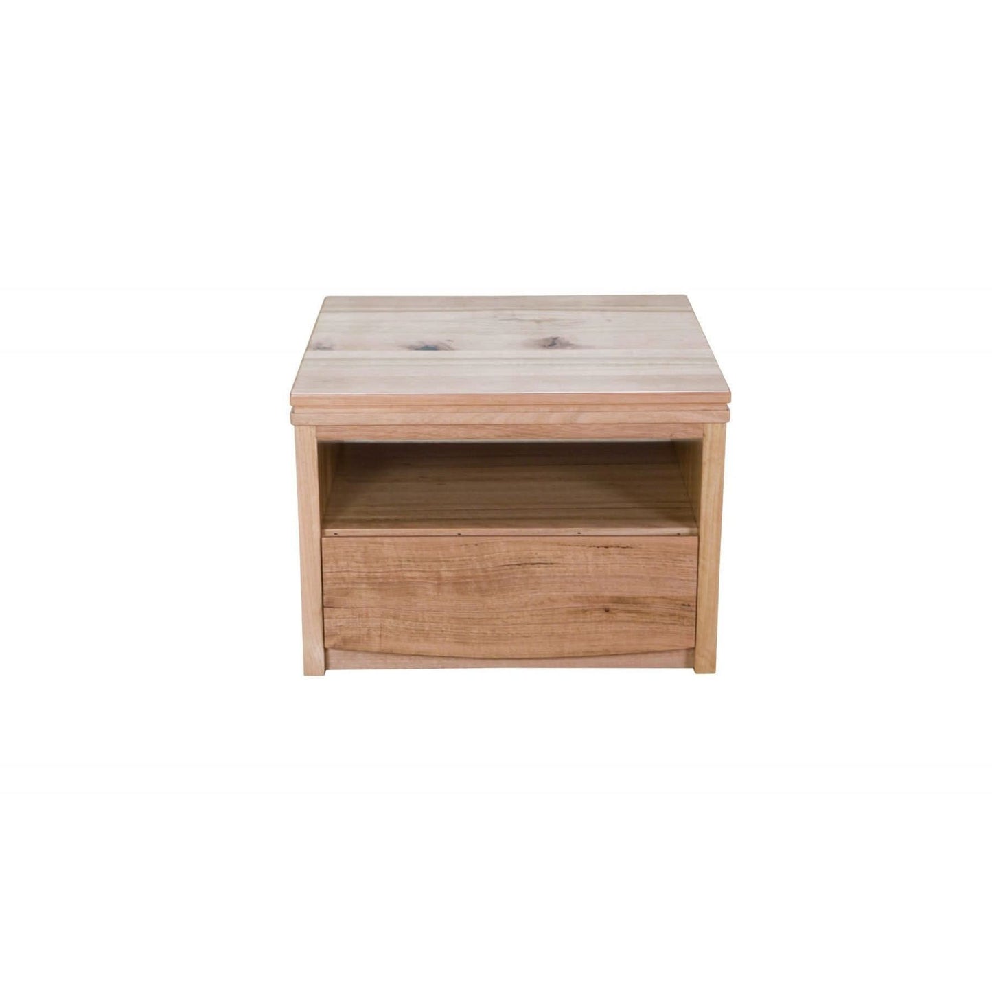 NOREEN LAMP TABLESIDE TABLE WITH 1 DRAWER - MyChocolateWood